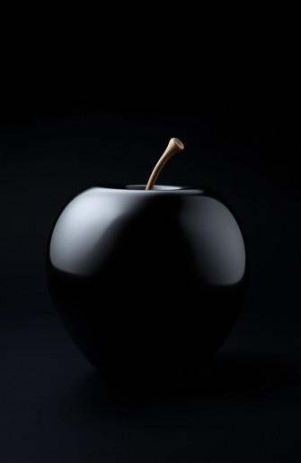 Black Apple Wallpaper