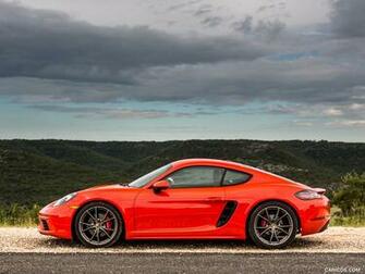 Porsche Cayman S Color Lava Orange Us Spec