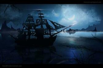 Ghost Pirate Ship Wallpaper By Haxxer Design Quotes