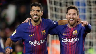 La Liga Luis Suarez Lionel Messi Wallpaper