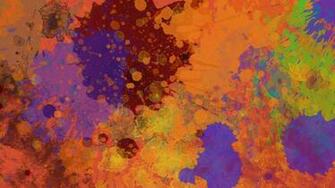 Watercolor Paint Splatter Monotype Stains Art Pattern Allpaper