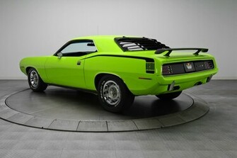 Barracuda Wallpaper Hemi Rear
