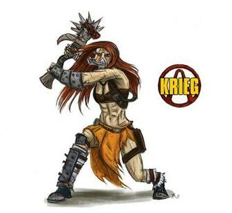 Female Krieg By Coolbyproxy