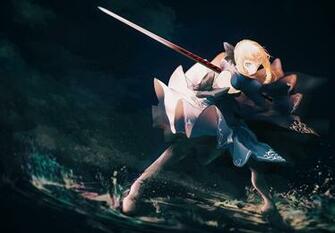 Popular Saber Lily Wallpaper Gets A Dark Sequel