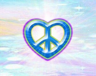 Colorful Peace Sign Desktop Wallpaper Background Htm
