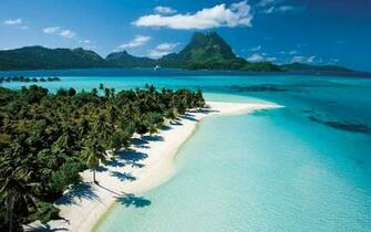 Desktop Wallpaper Of Tahiti Island Computer