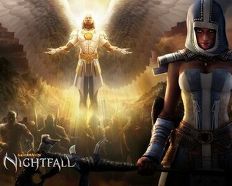 Vs Evil Guild Wars Nightfall Wallpaper Good