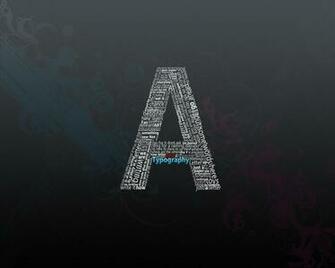 Typographied Letter On Crystalxp Net Wallpaper
