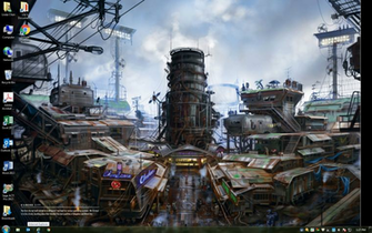 My Favorite Desktop Wallpaper Diamond City Concept Art Fallout4