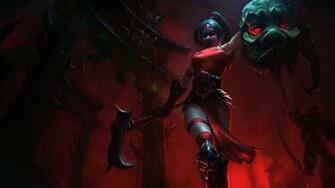 Akali Art League Of Legends Girl Champion Lol