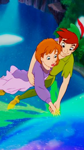 Peter Pan iPhone Wallpaper