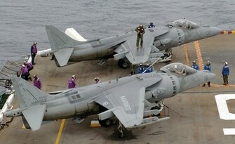 Warship Av 8b Harrier Wallpaper