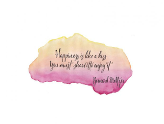 Ombre Watercolor Quote With Wallpaper At Wallpaperbro