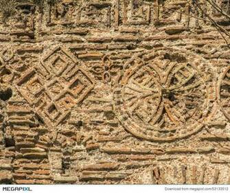 Background Texture Of The Ruins Ancient Constantinople Stock