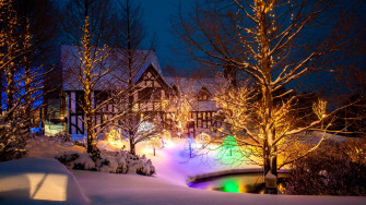 Christmas Wallpaper 4k Gallery Lights