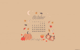 October Wallpaper