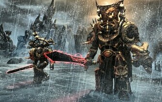 40k Chaos Wallpaper Warhammer