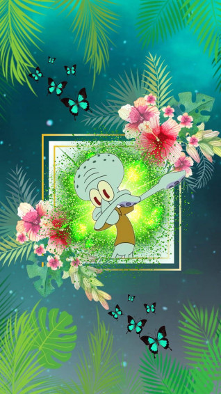 Squidward Tentacles Wallpaper By Phxgal30