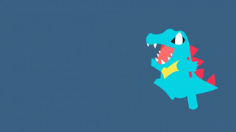 Totodile Minimalist Wallpaper Pokemon By Joxsilvereagle