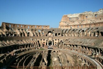 Home 7wonders Colosseum Rome HD Wallpaper