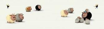 Funny Sheep Cartoon Wallpaper