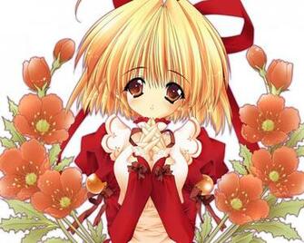 Visual Fanbook Beautiful Anime Girls Wallpaper