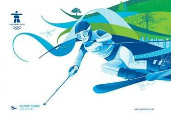 Winter Olympics Background Presnetation Ppt