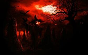 Creepy Halloween Desktop Wallpaper HD Background
