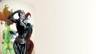 Comics Harley Quinn Catwoman Poison Ivy Wallpaper HD