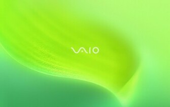 Sony Vaio Green Leaf Wallpaper Geekpedia