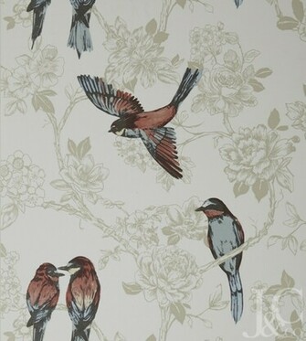 Songbird Wallpaper By Prestigious Textiles Jane Clayton