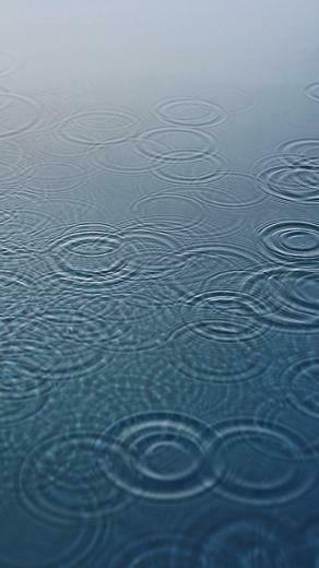 Rain Puddles iPhone Wallpaper