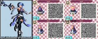 Acnl Aqua Qr Code By Lallachandesu