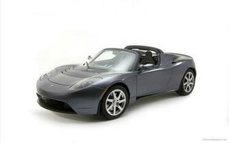 Car Wallpaper Tesla Roadster Sport