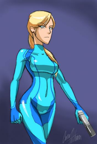 Zero Suit Samus Aran By Ceehoff