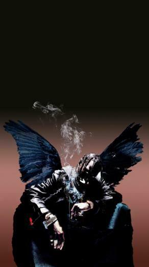 Travis Scott La Flame Wallpaper Top