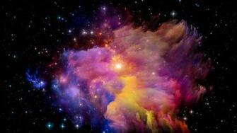 Pics Photos Colorful Stars In Galaxy HD Wallpaper