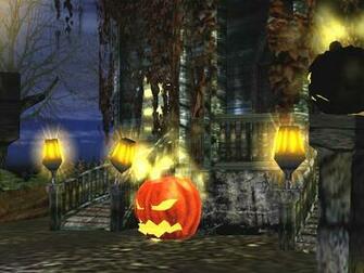 3d Haunted House Screensaver Halloween