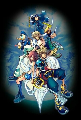 Kingdom Hearts Logo Drawing Sora Wallpaper