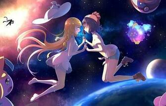 Wallpaper Girls Space Pokemon Anime