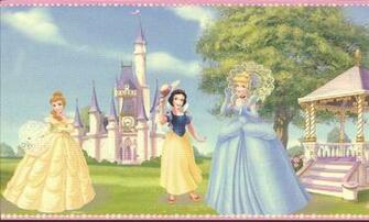 Princess Castle Wallpaper Border