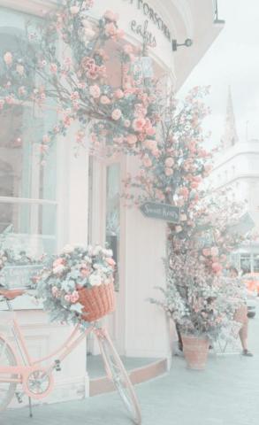 W On Wallpaper Blue Aesthetic Pastel Vintage