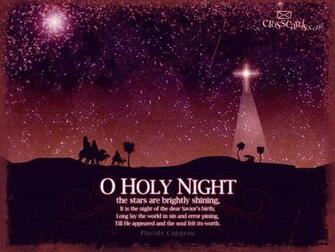 O Holy Night Desktop Wallpaper Seasons Computer And