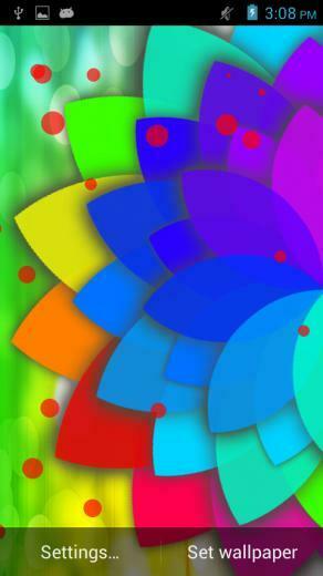 Lg G3 Live Wallpaper Screenshot