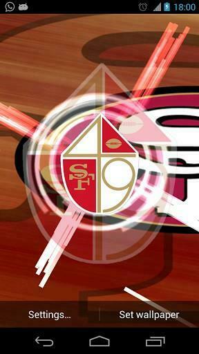 Bigger San Francisco 49ers Wallpaper For Android Screenshot