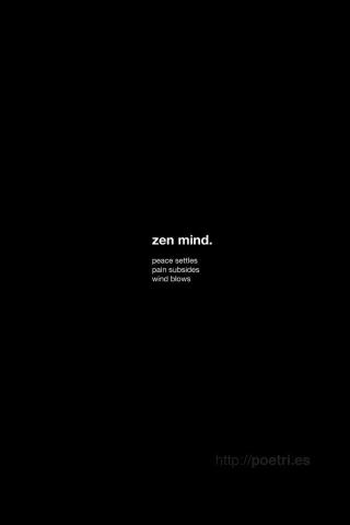 Zen iPhone Wallpaper On