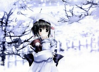 Winter Anime Collection Wallpaper