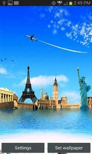 Around The World Live Wallpaper Travel And Visit Nice