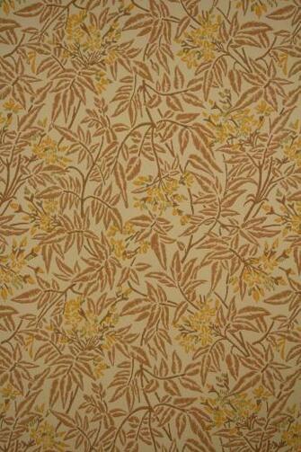 With Floral Print Design Wallpaper Retro Coloroll