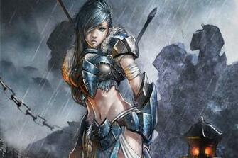 Women Warrior Computer Wallpaper Desktop Background
